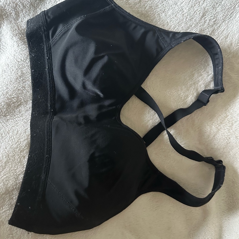 Athleta Black Sports Bra with Adjustable Straps